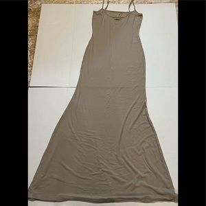 Skims soft lounge dress color desert size XL